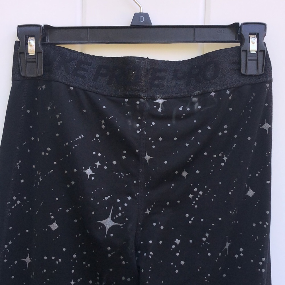 Nike pro star leggings training leggings workout pants gym leggings small unique - Picture 6 of 7